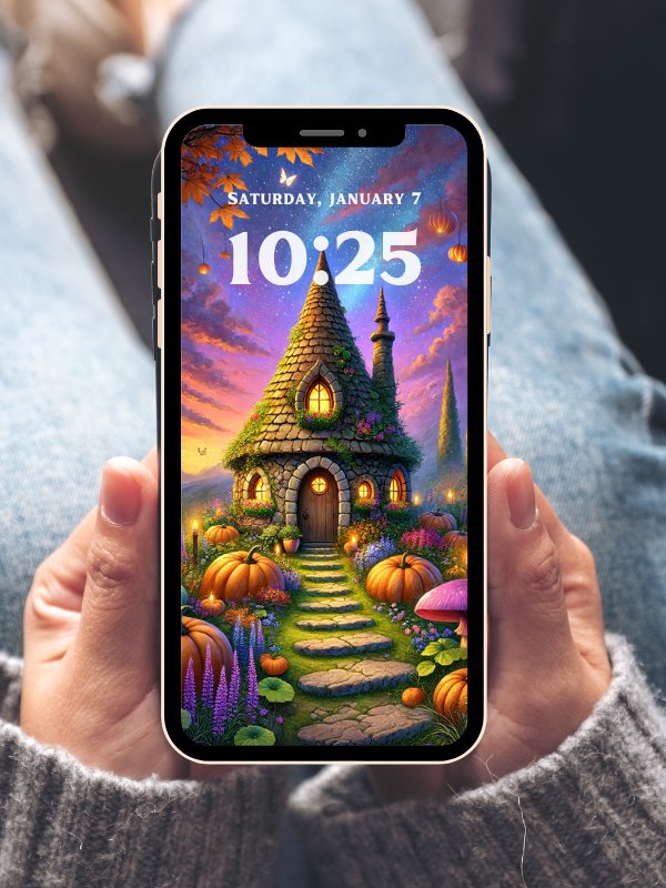 Magical Fantasy Illustration Phone Wallpaper Bundle 4K Quality Bundle for Android and IOS product image (3)