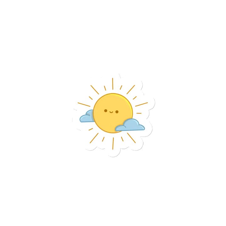 Sunny Smiles Die-Cut Magnets product image (1)