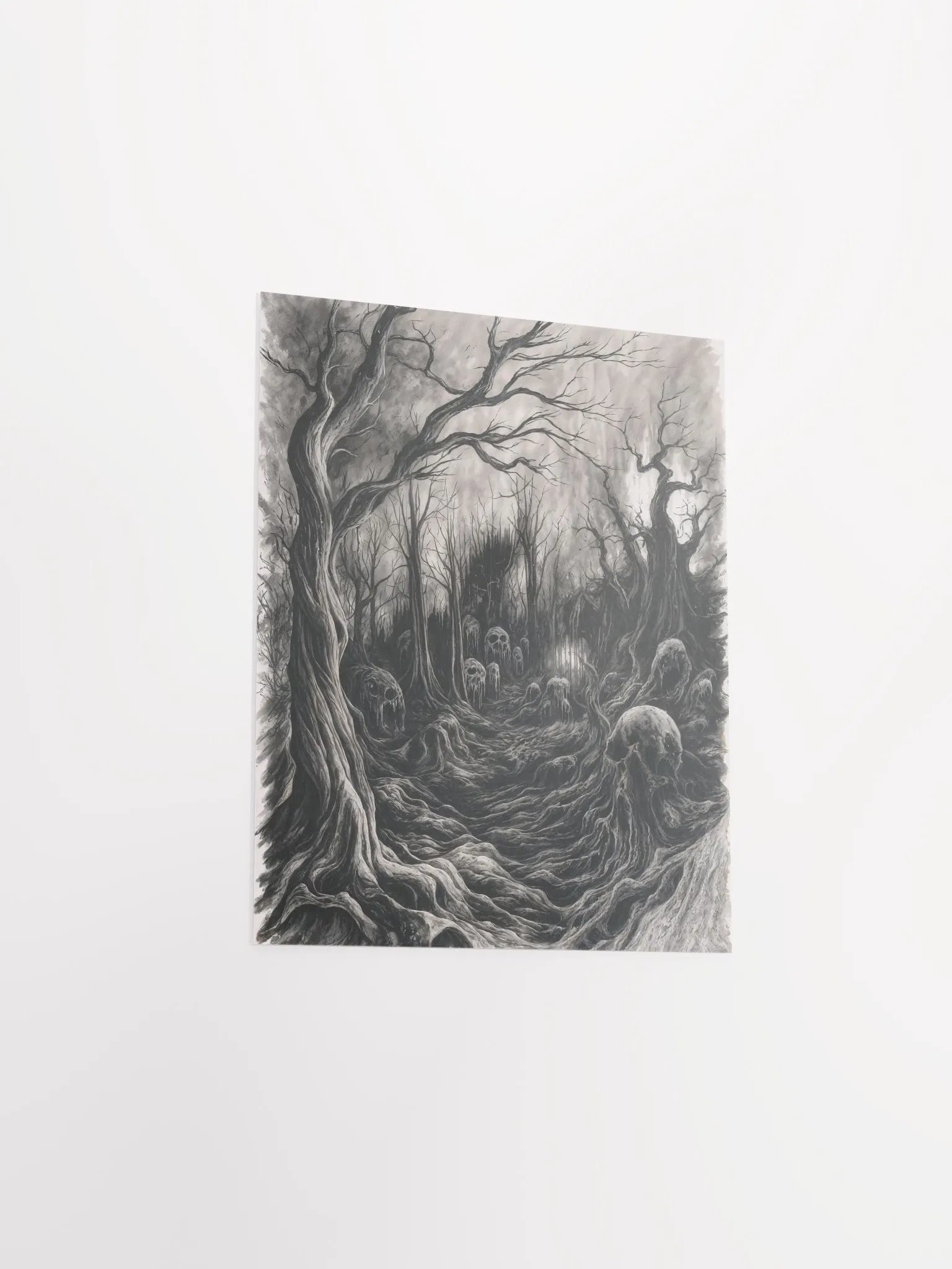 Ethereal Forest Skulls Poster product image (17)
