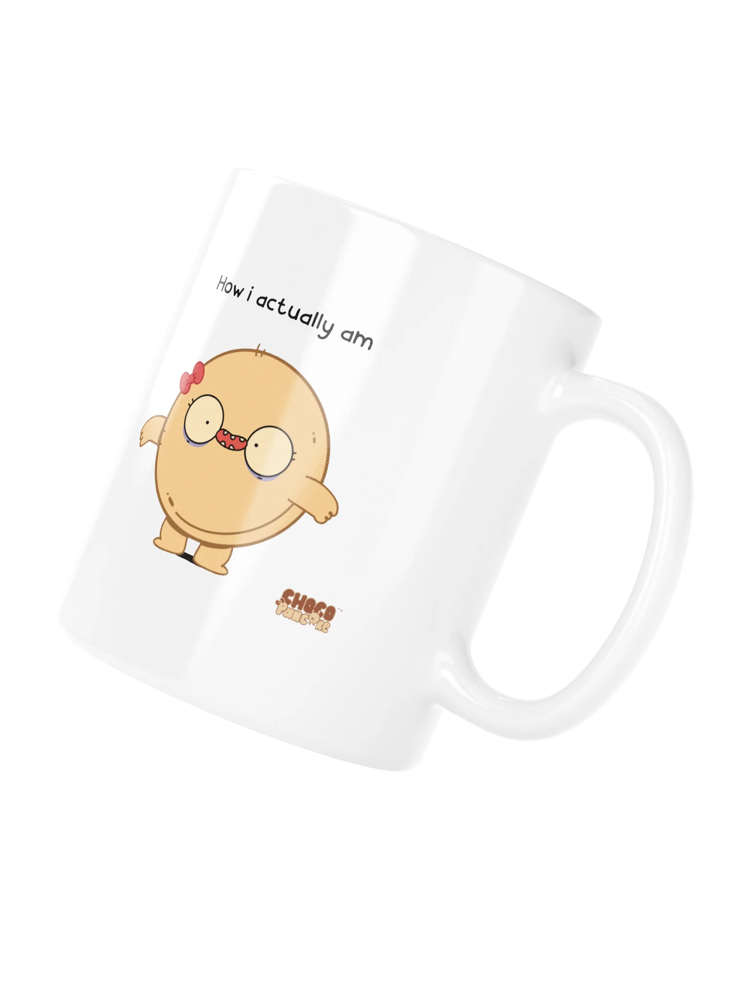 How you think of me vs how I actually look | Mug product image (11)