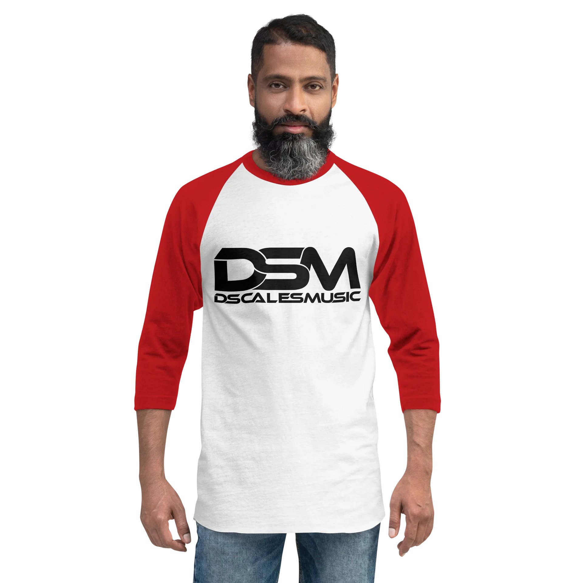 DSM Circle Motivation Raglan White Tee product image (8)