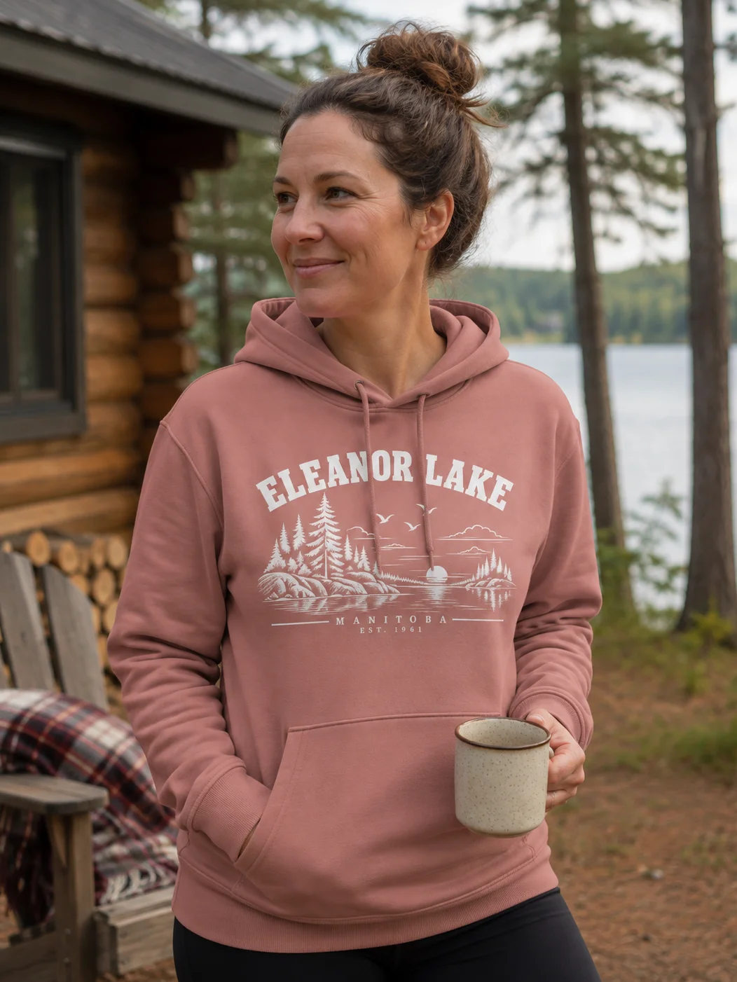 Eleanor Lake Manitoba Hoodie product image (1)