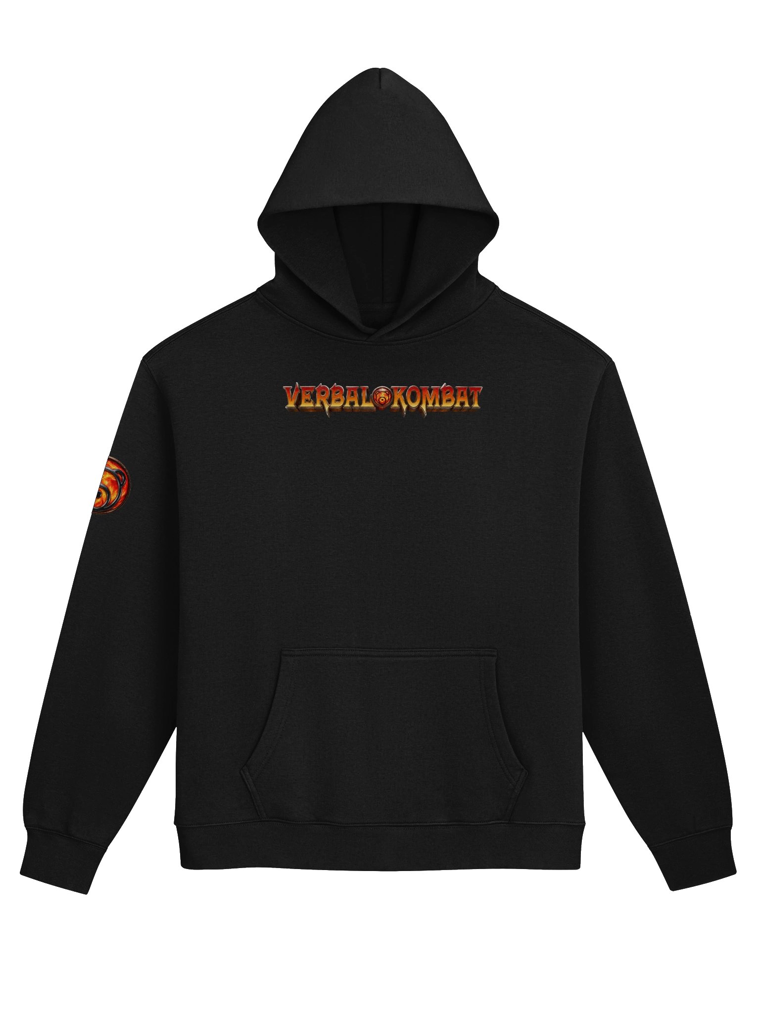 VERBAL KOMBAT Wording Hoodie product image (1)