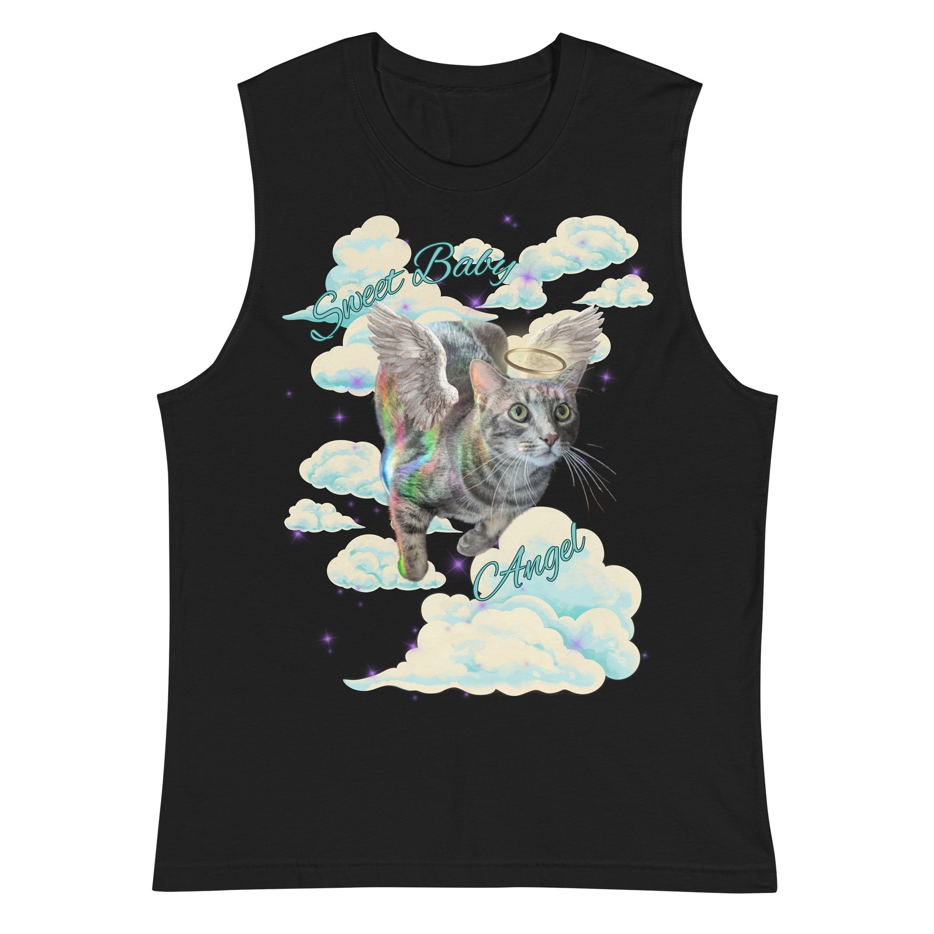 Sweet Baby Angel Muscle Tee product image (2)