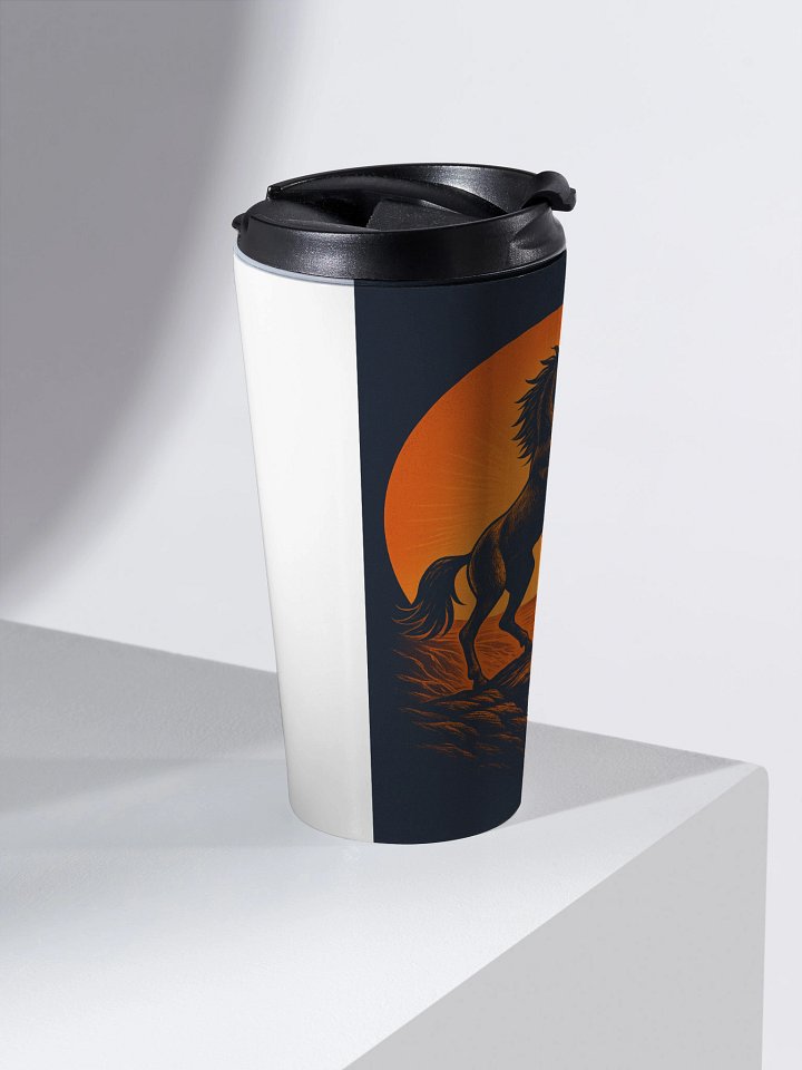WILD HORSE IN SUNSET product image (2)