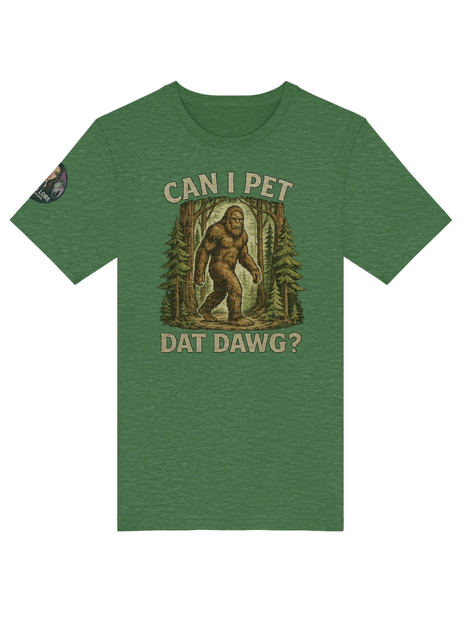 SASQUATCH PET DAT DAWG SUPER SOFT T-SHIRT product image (53)