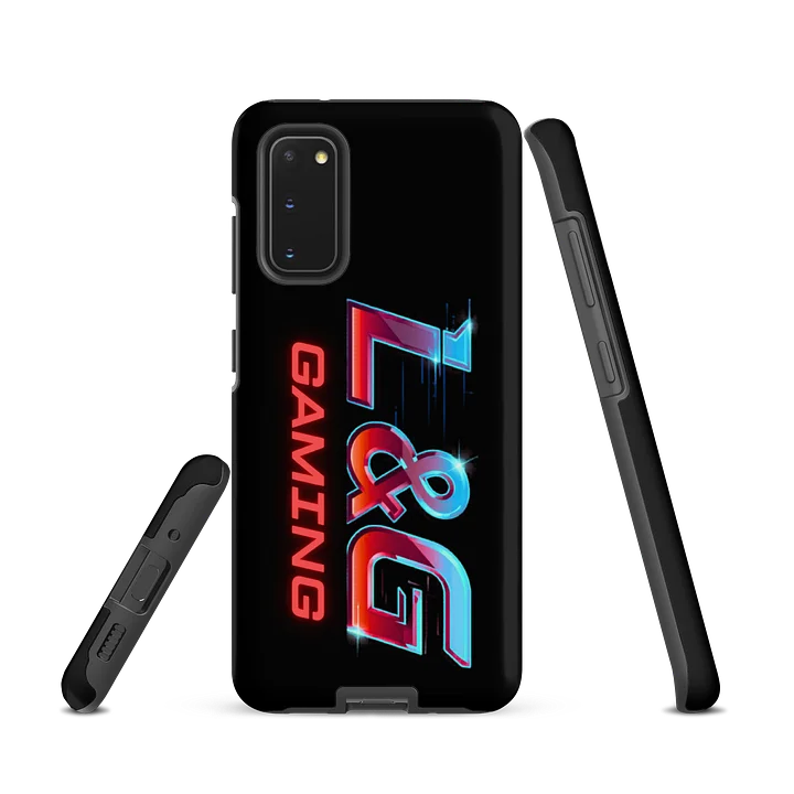 L&G GAMING LOGO BLACK SAMSUNG CASE product image (1)