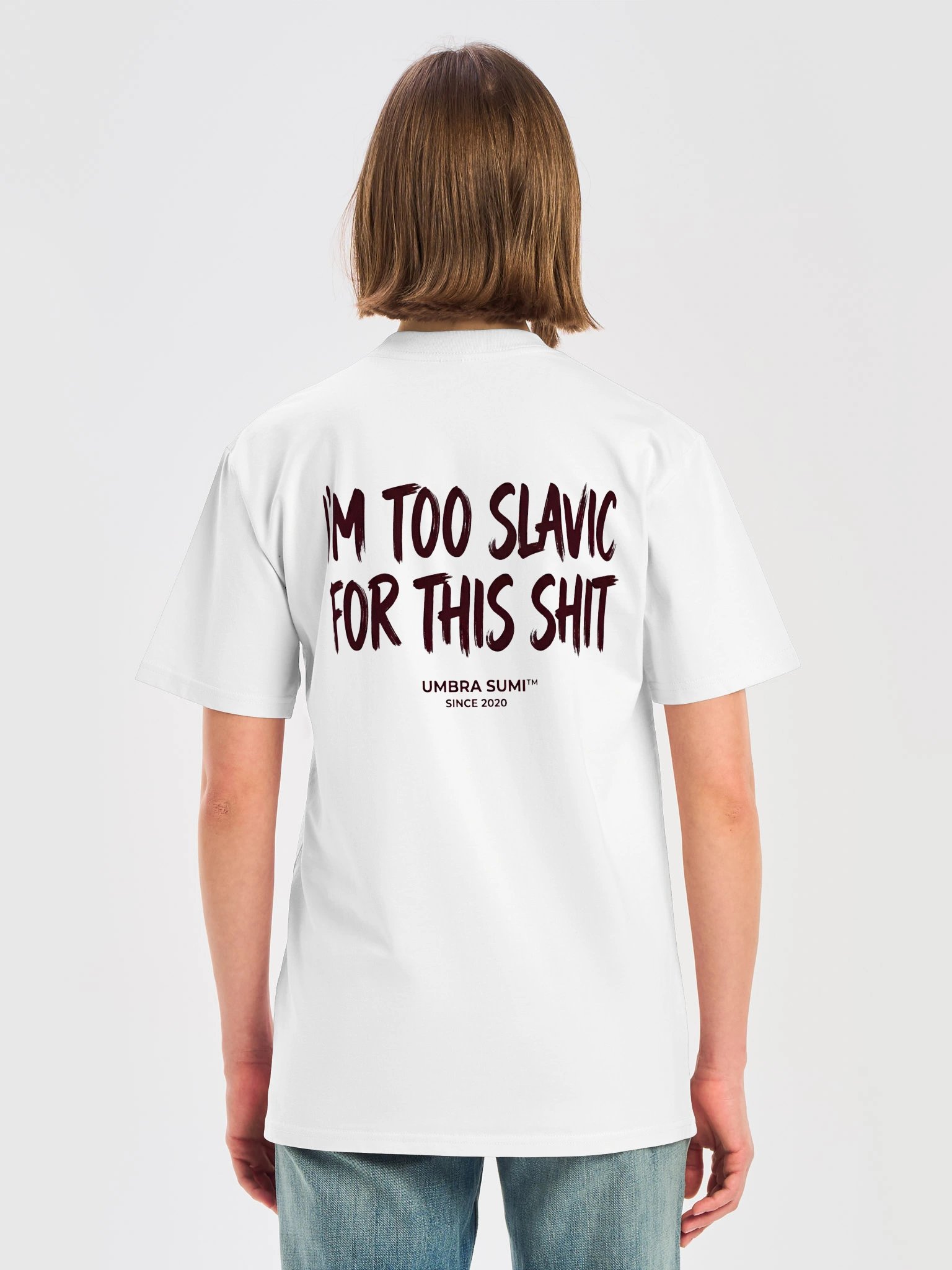 I'm Too Slavic For This Shit Funny Unisex T-Shirt product image (3)