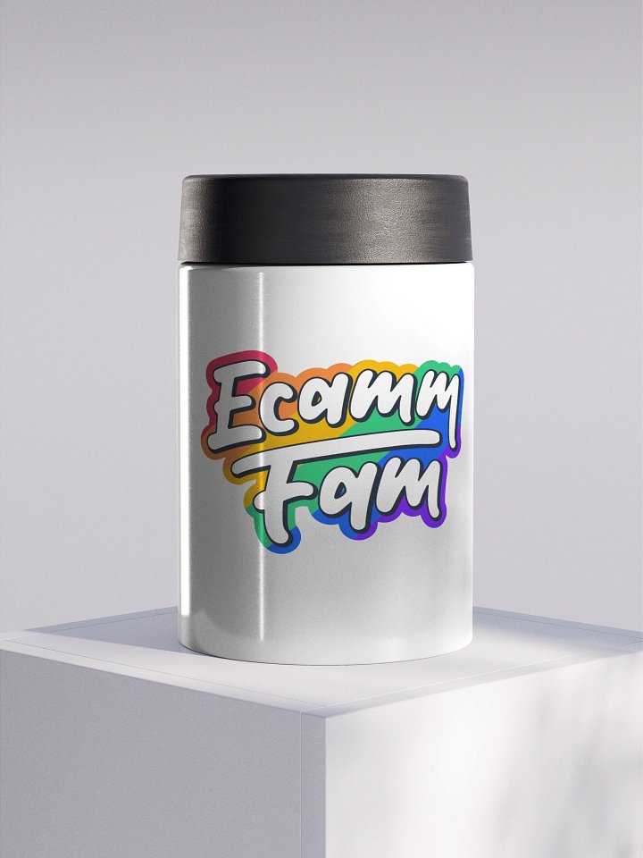 Ecamm Fam Pride Koozie product image (1)