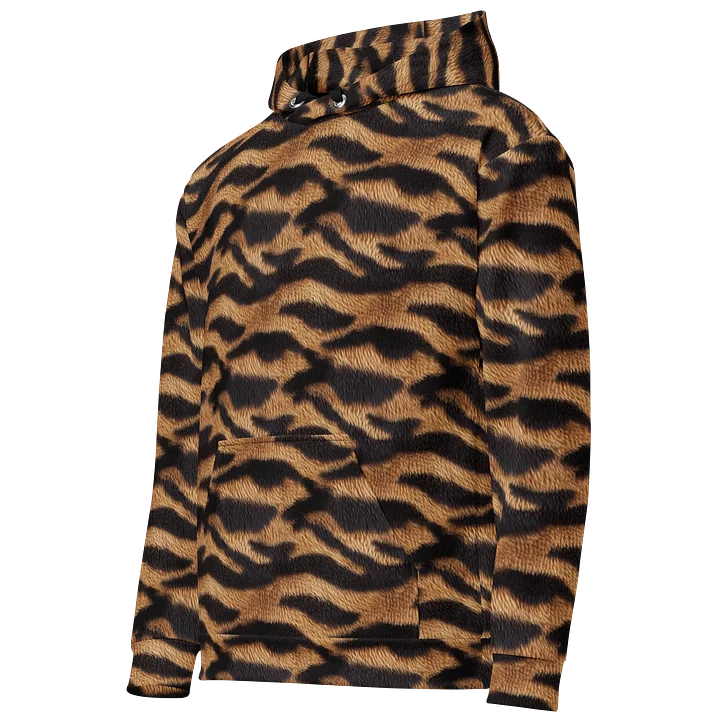 Trendy Bold Brown Leopard Print Unisex Hoodie product image (2)
