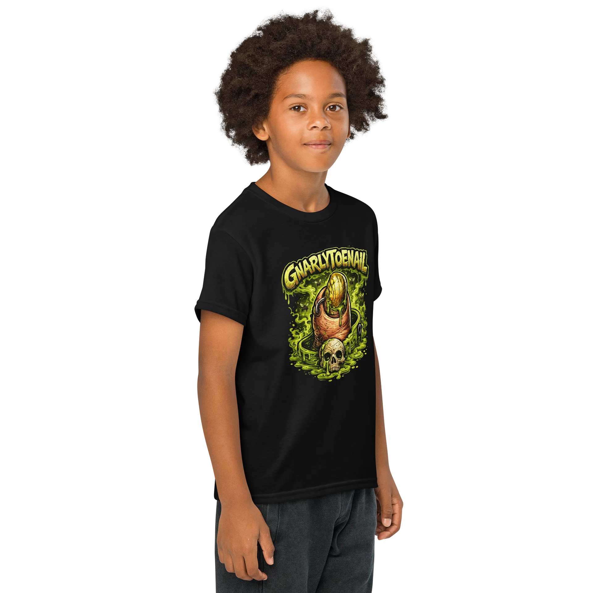 GnarlyToenail Horror Youth Sports Tee product image (4)