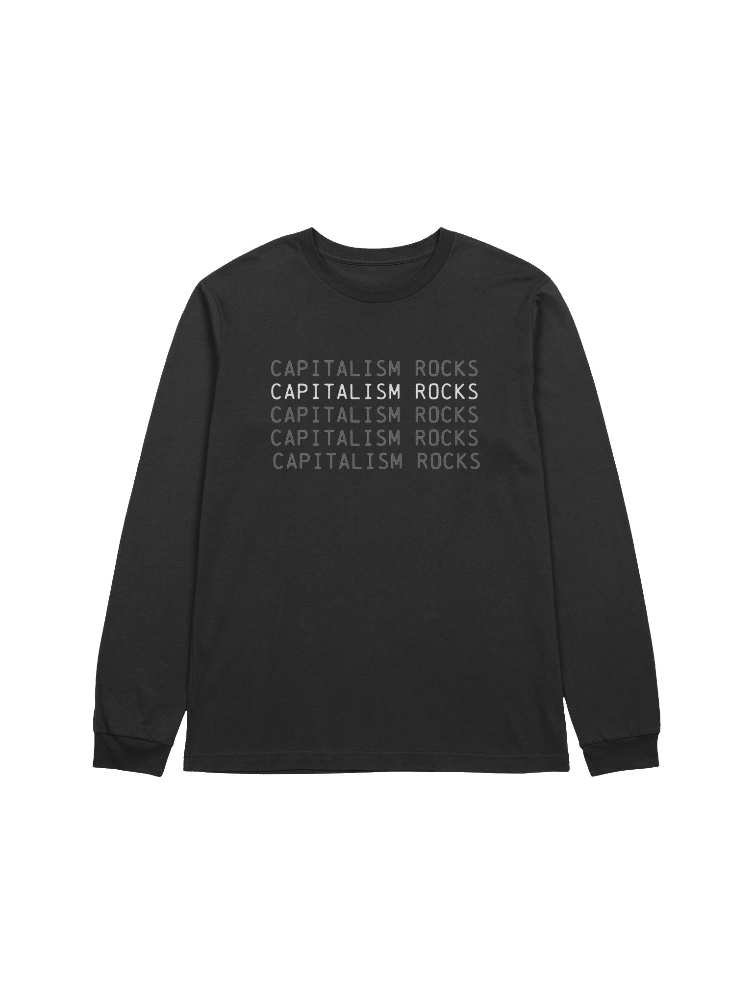 Capitalism Rocks Lightweight Long Sleeve product image (1)