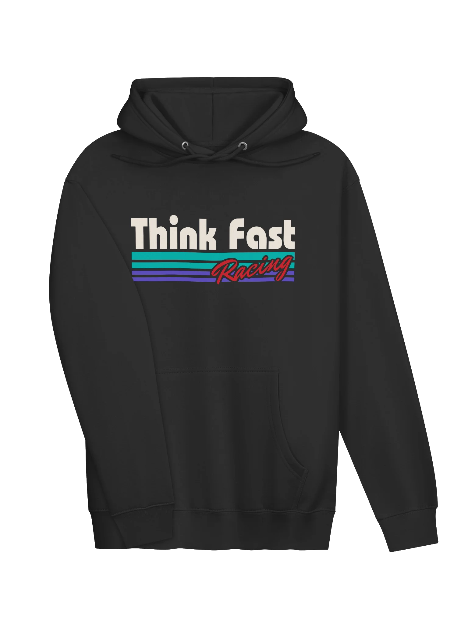 Think Fast Racing Heritage Hoodie - Black product image (3)