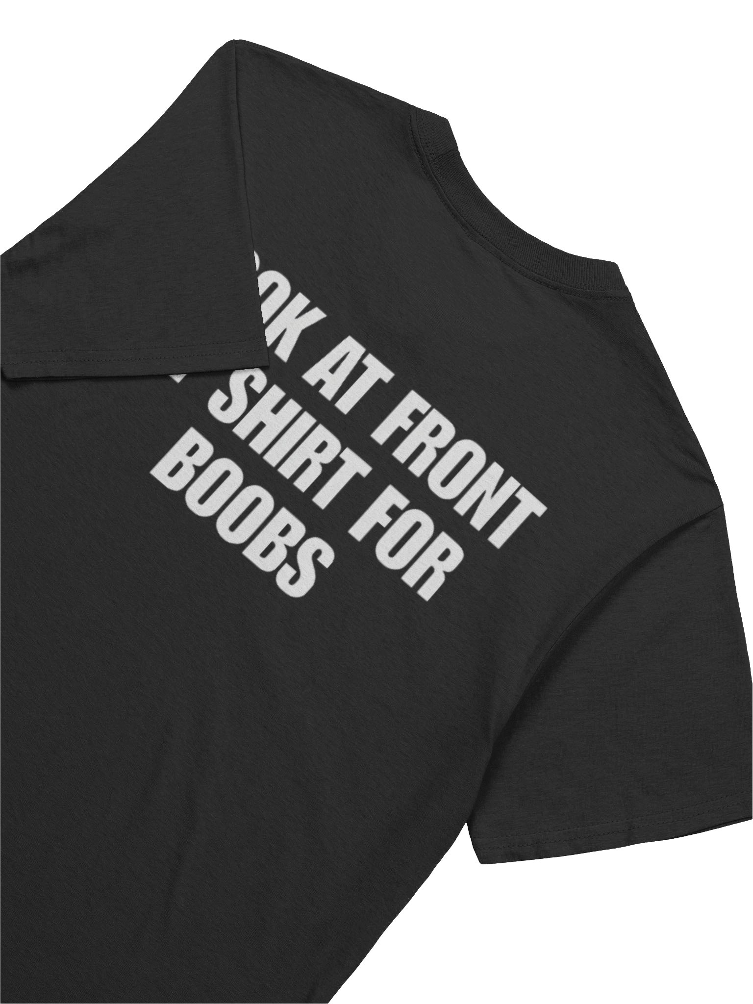 Look at the Front of My Shirt for Boobs Shirt – Luigi Meme product image (8)