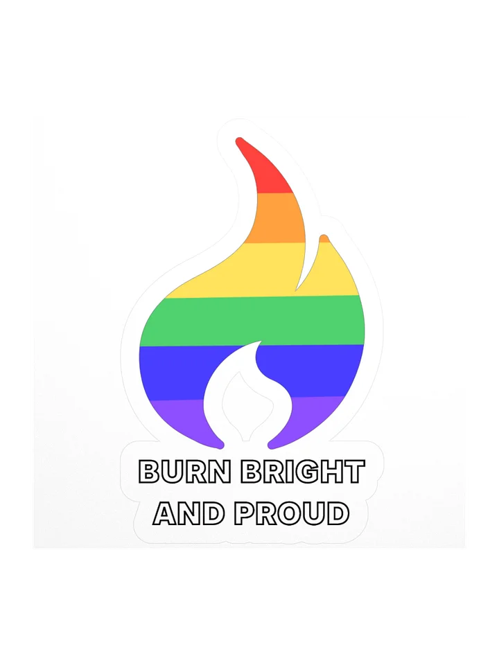 Pride Flame Sticker product image (1)