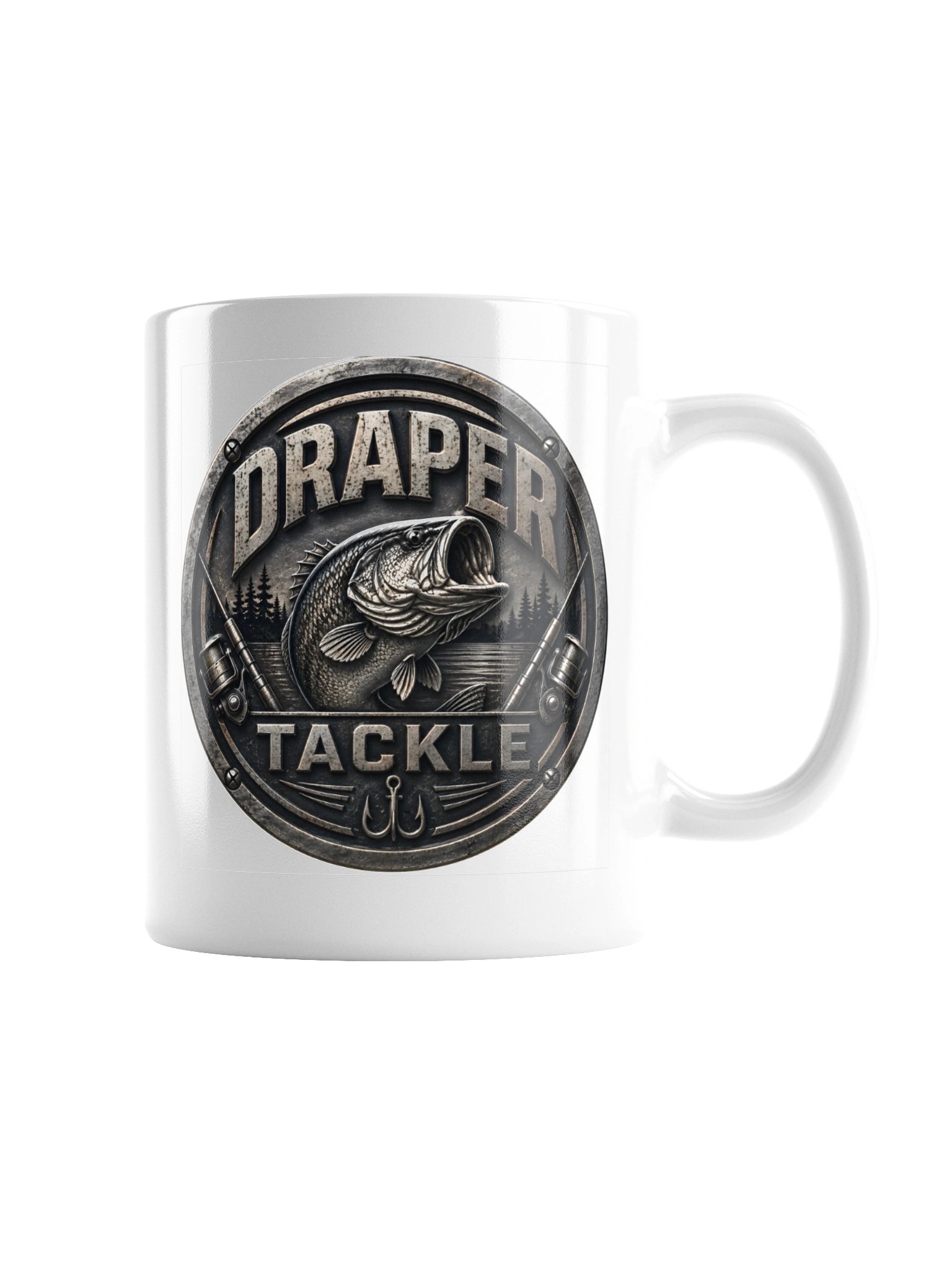 Draper Tackle Fishing Emblem Mug product image (6)
