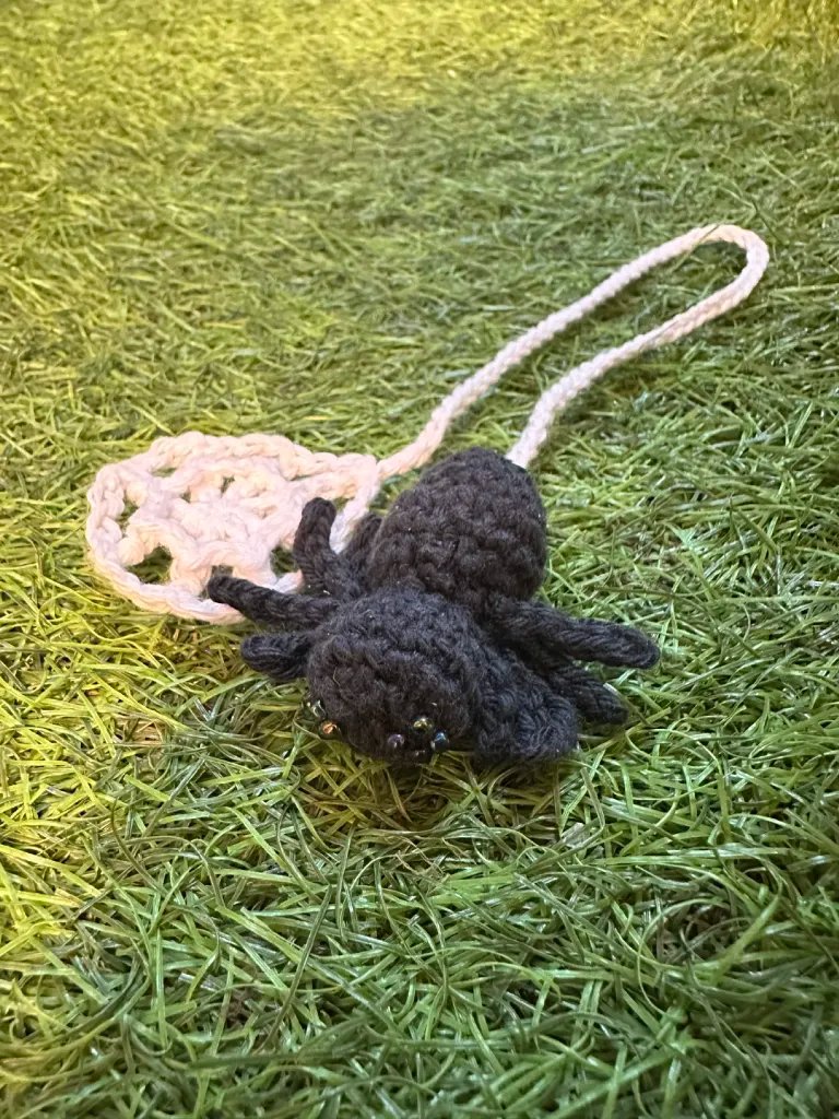 Spider Crochet Bookmark product image (2)