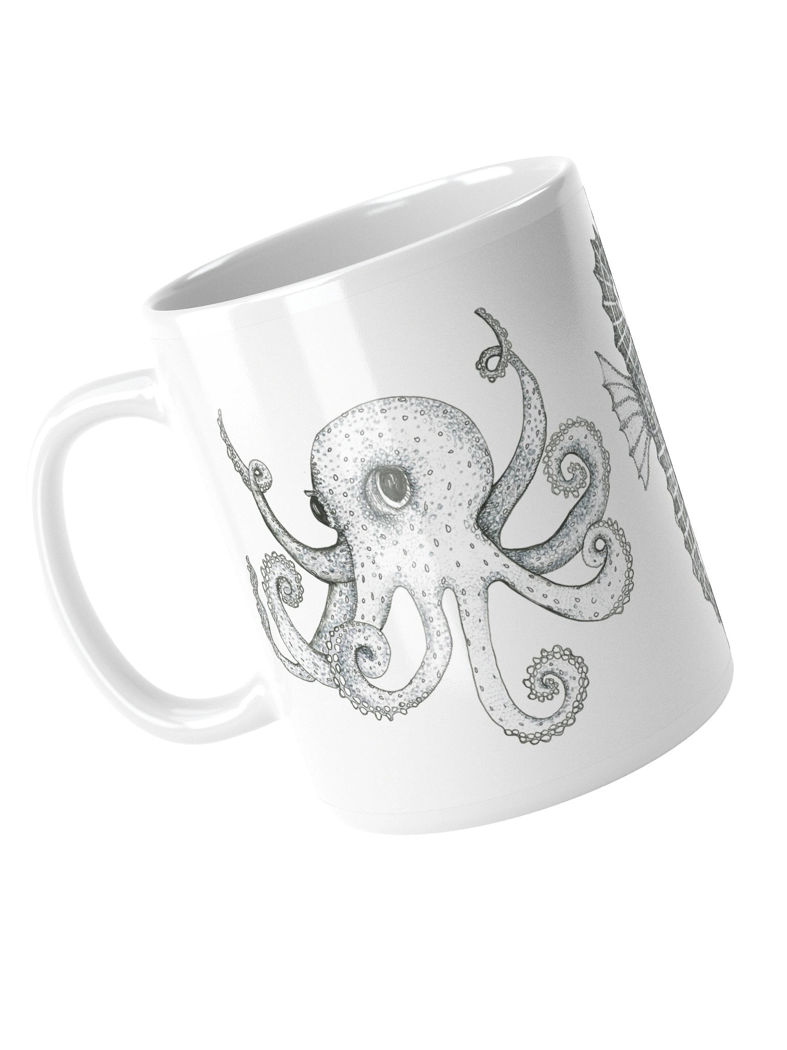 Octopus Seahorse mug product image (10)