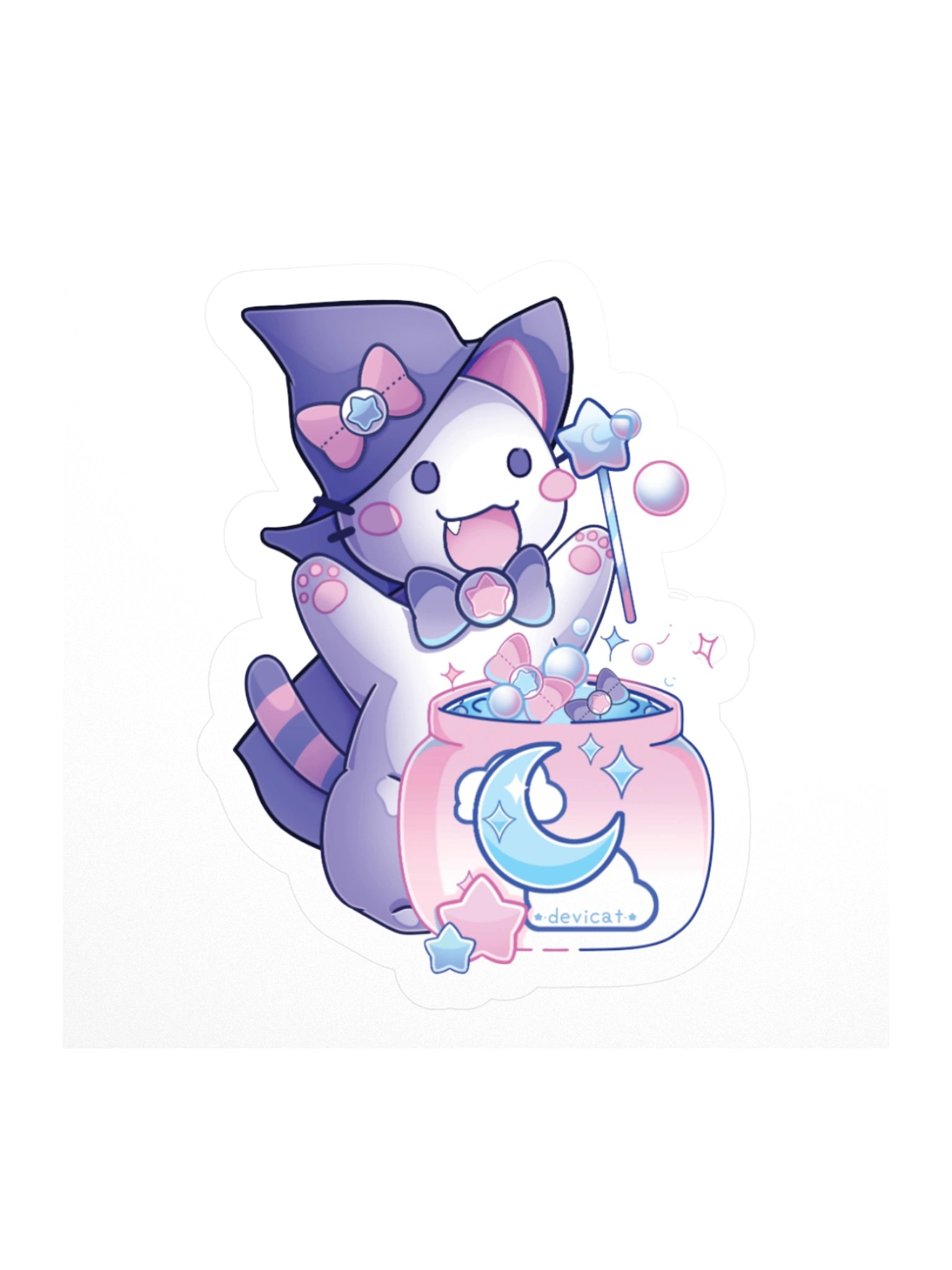 CandiCat Witch 2025 Sticker product image (1)
