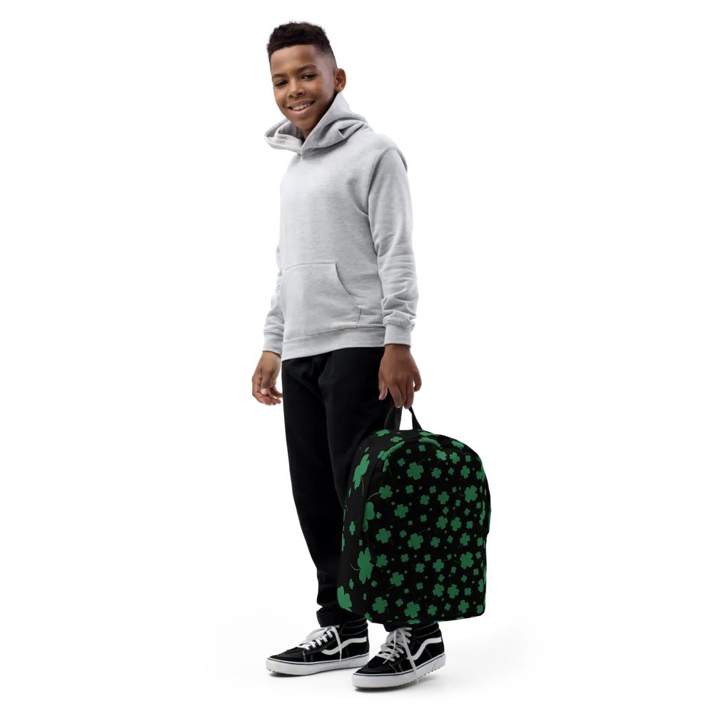 Lucky Hanny Shamrock All-Over Print Backpack product image (8)