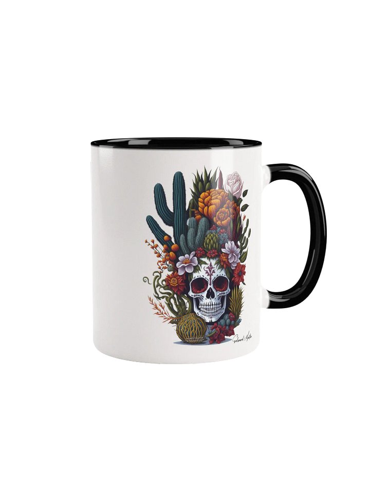 Vibrant Sugar Skulls Ceramic Mug product image (8)