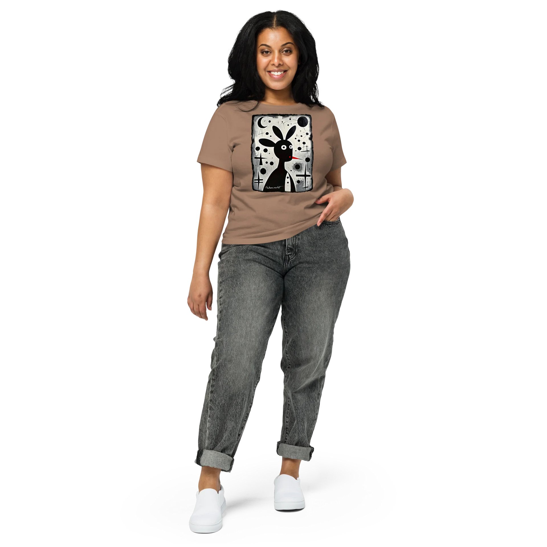 Cotton Heritage Women's High-Waisted Tee product image (19)