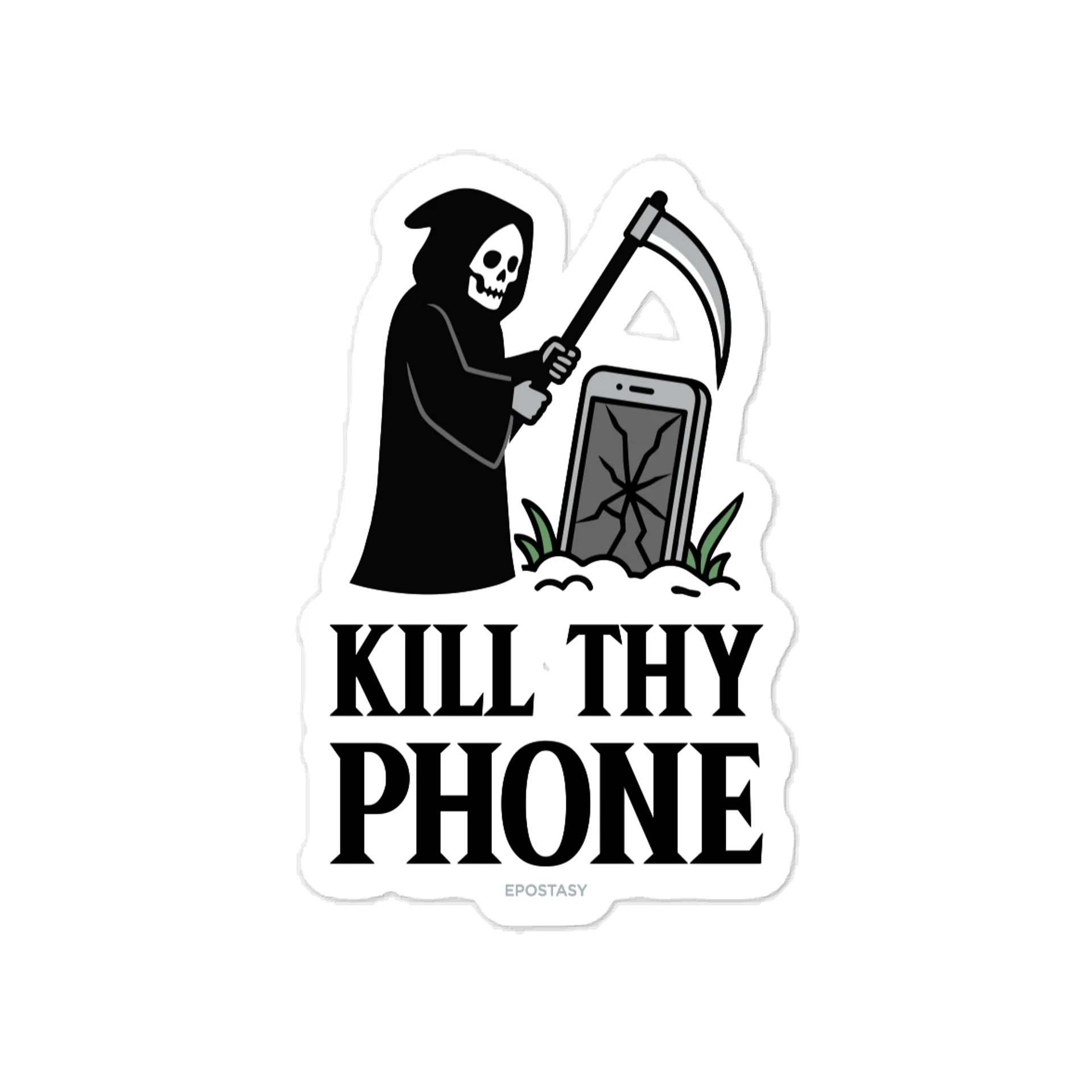 Kill Thy Phone Vinyl Decal product image (1)
