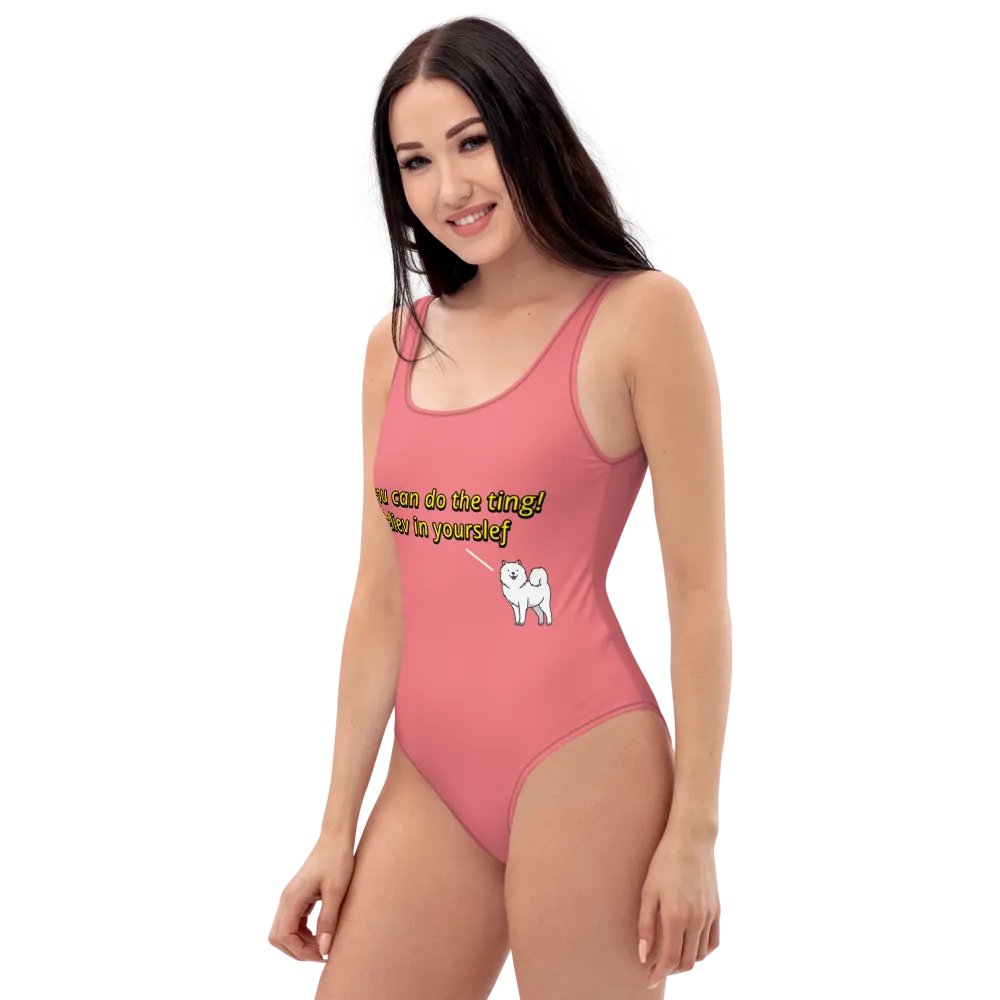 you can do the ting swimsuit - 82% polyester 18% spandex product image (1)
