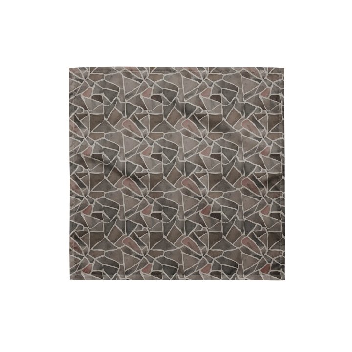 Rock Pattern Bandana product image (1)
