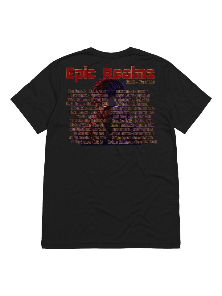 Epic Realms 2025 - Concert Style Tee ( Tribeland Tee ) product image (9)