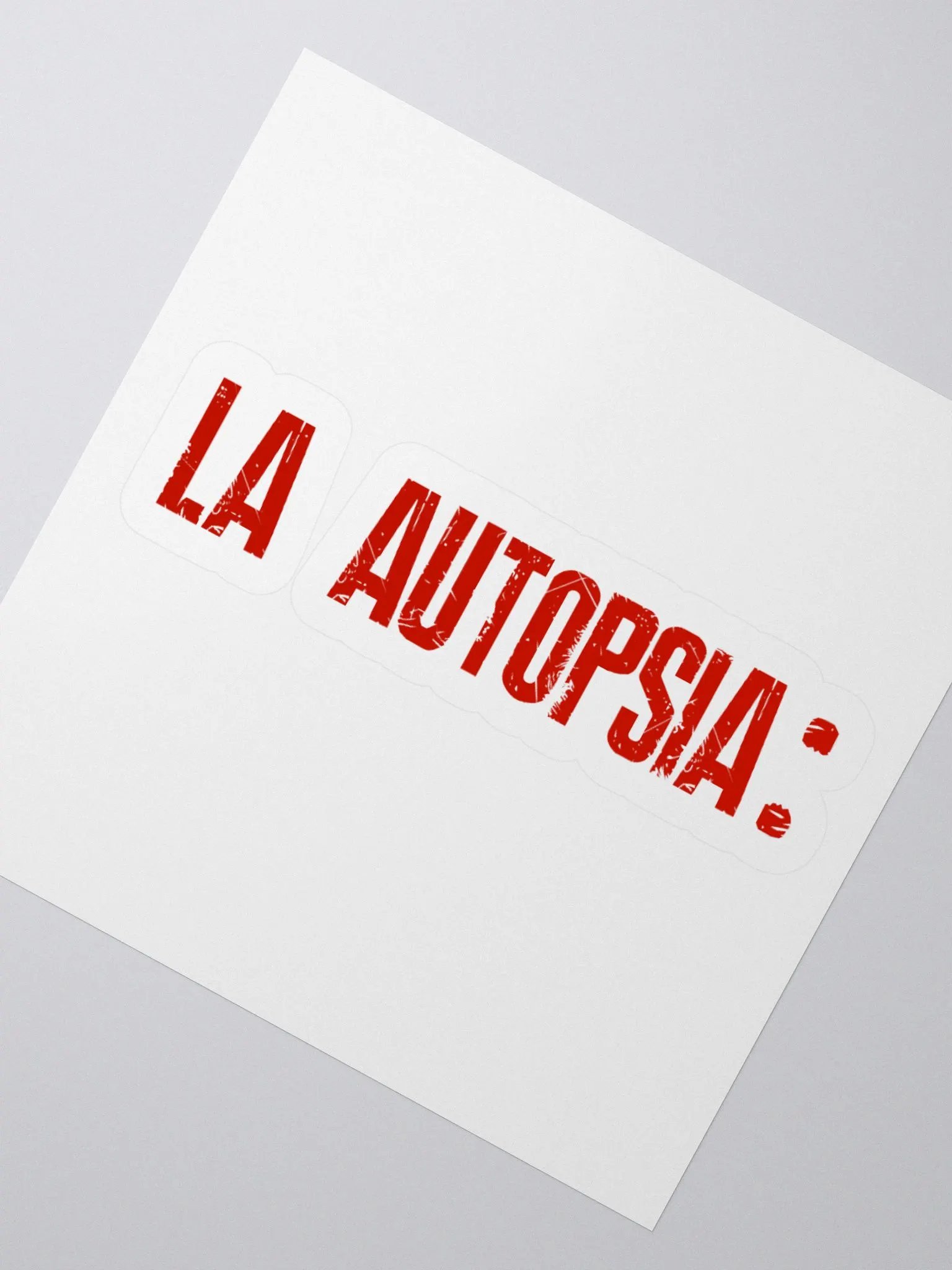 La Autopsia Stickers product image (6)