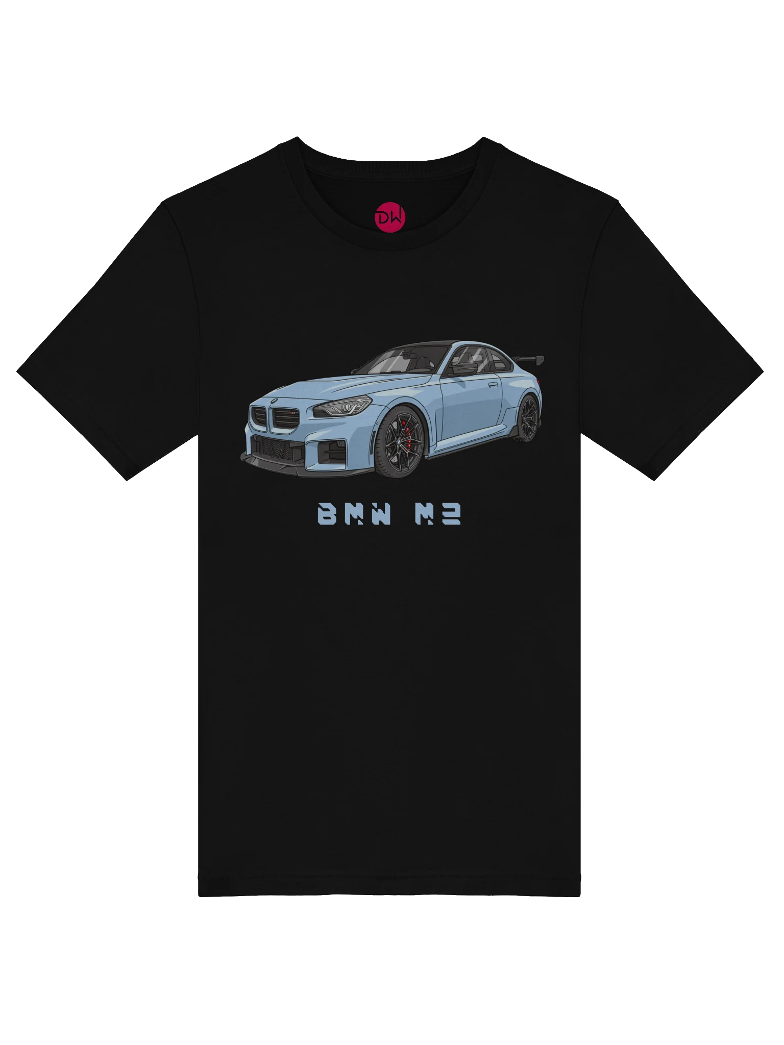 Zandvoort Blue BMW M2 Shirt (Retro, Sketch, Silhouette) product image (42)