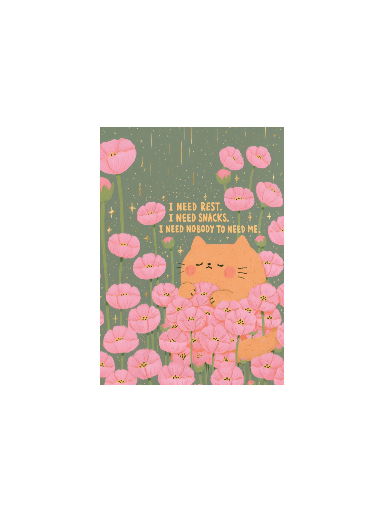 I Need Rest Cat Poster product image (5)