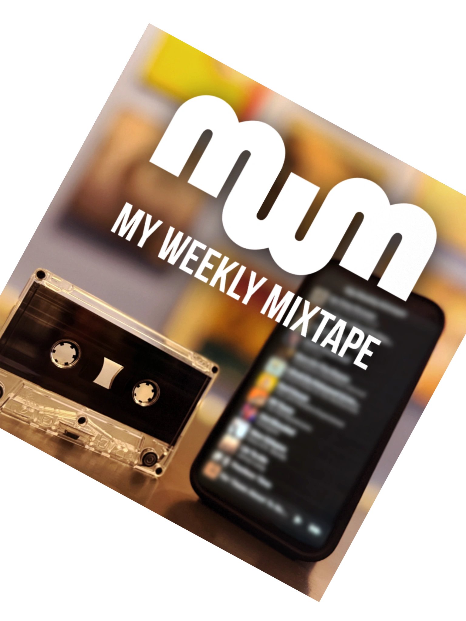 My Weekly Mixtape Graphic Logo Sticker product image (5)