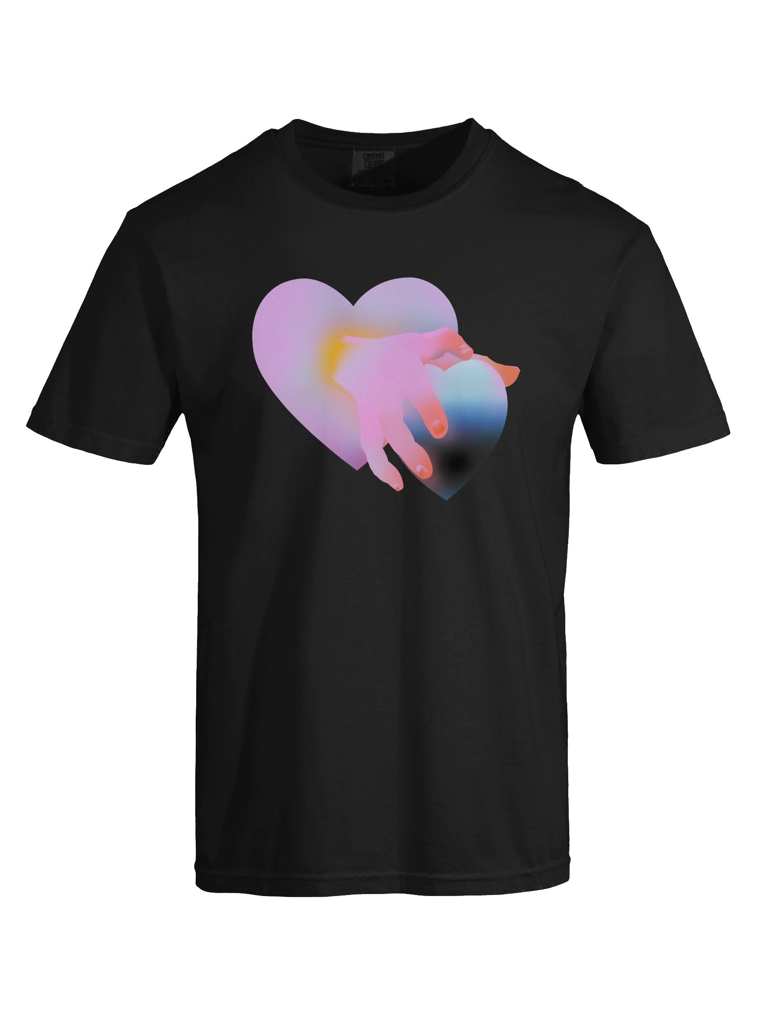 Aura Heart Heavyweight Aesthetic Tee product image (5)