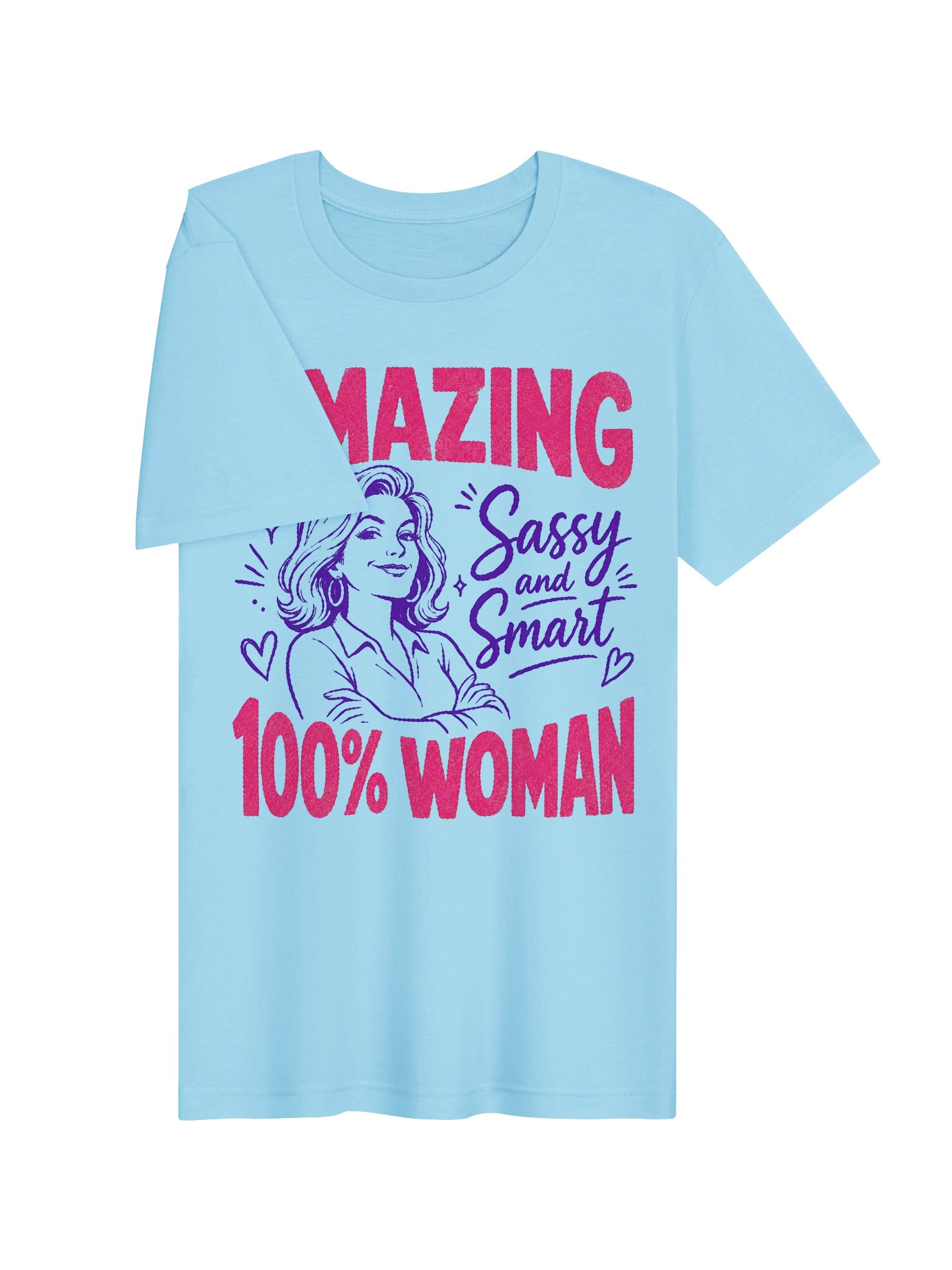 Amazing, Sassy and Smart Woman Tee product image (3)