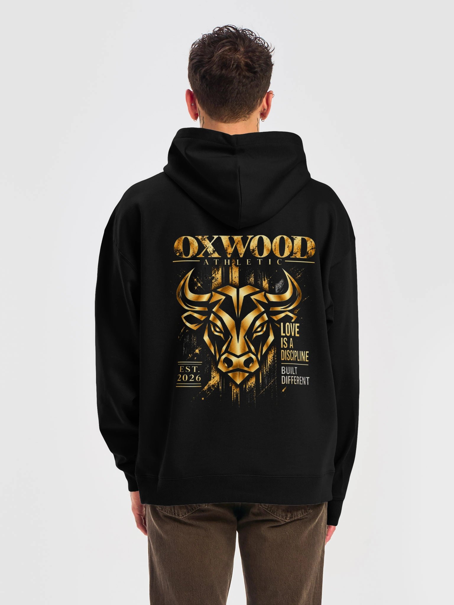 OXWOOD Athletic “Built Different” Heavyweight Hoodie product image (8)