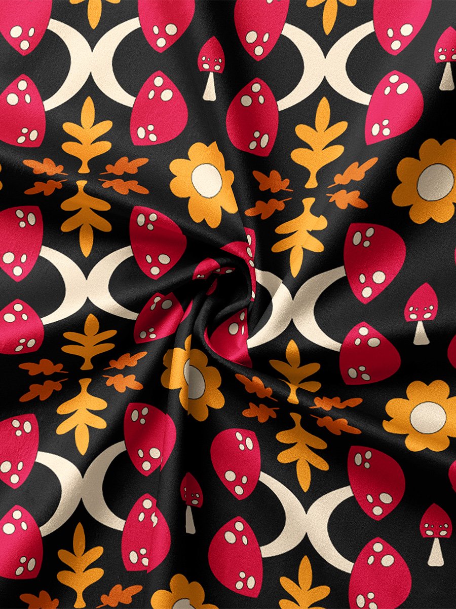Moonlit Mushroom Seamless Pattern product image (2)