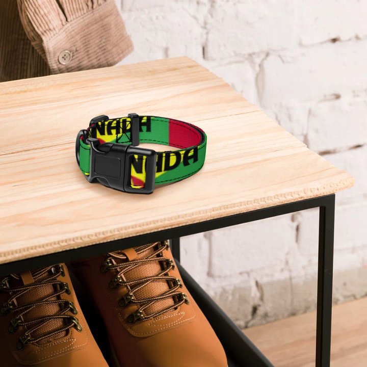 Grenada Flag Pet Collar product image (4)