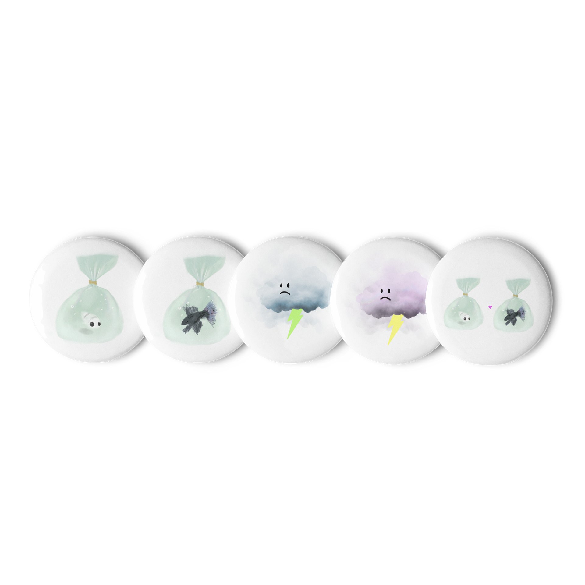 Set of 5 Pins product image (1)