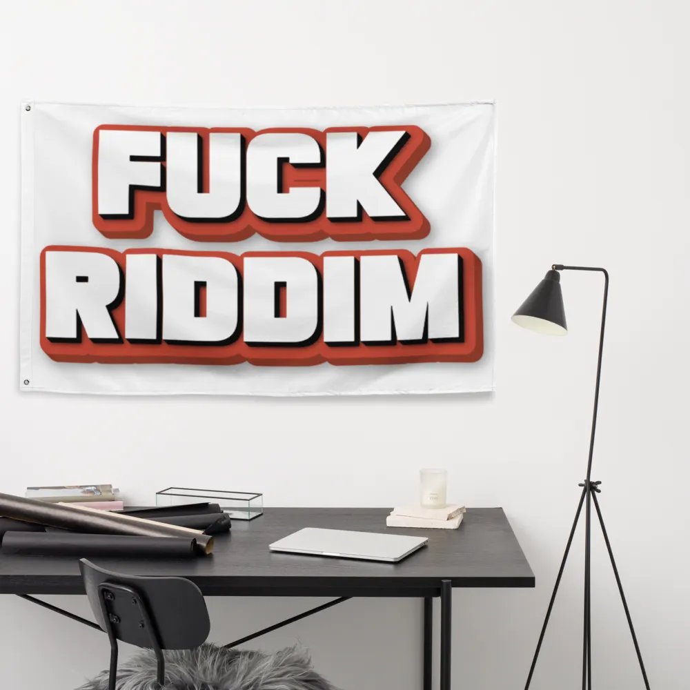 F*CK RIDDIM Flag product image (9)