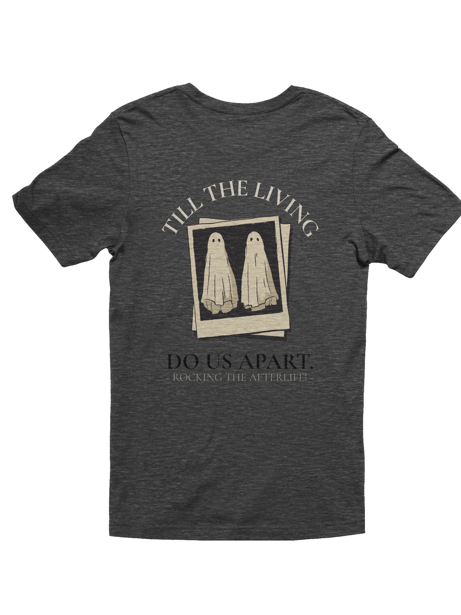[UM Designs] Til Living Do We Part - Unisex Graphic Tee product image (1)
