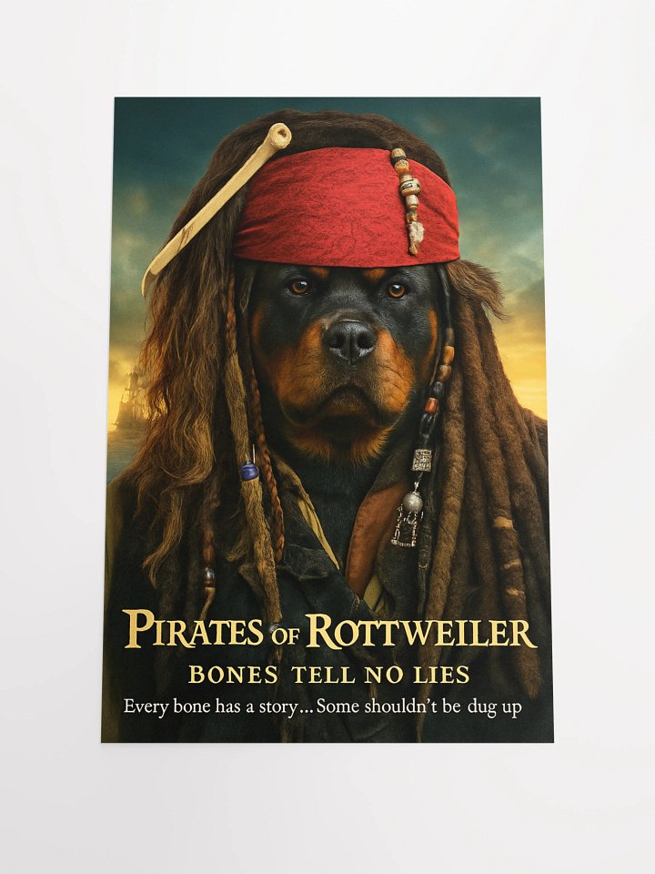 Pirates of The Rottweiler Poster product image (3)