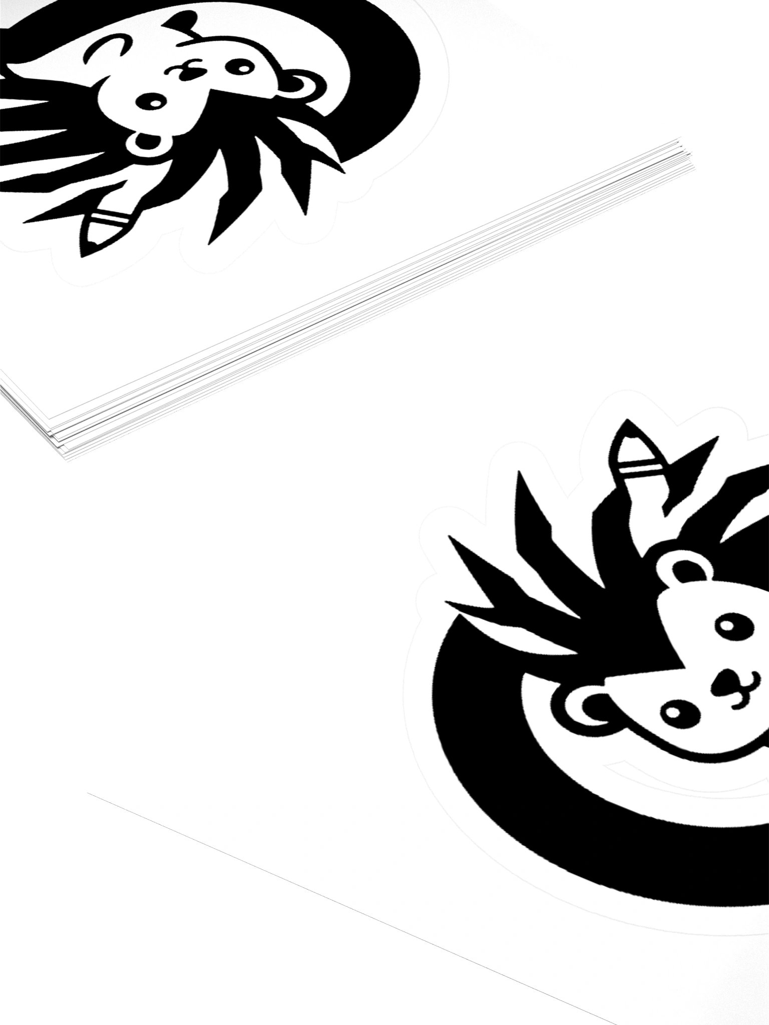 Quill Logo Sticker product image (4)