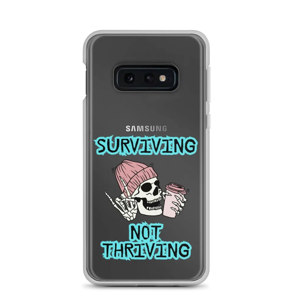 Surviving (Turquoise) Samsung Phone Case product image (7)