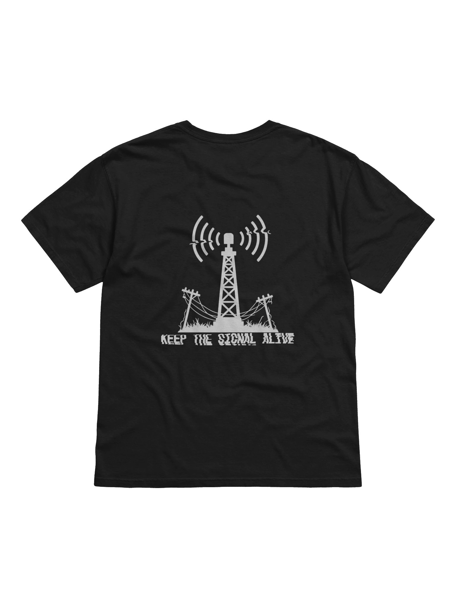 Signal T-Shirt (Black) V2 product image (1)