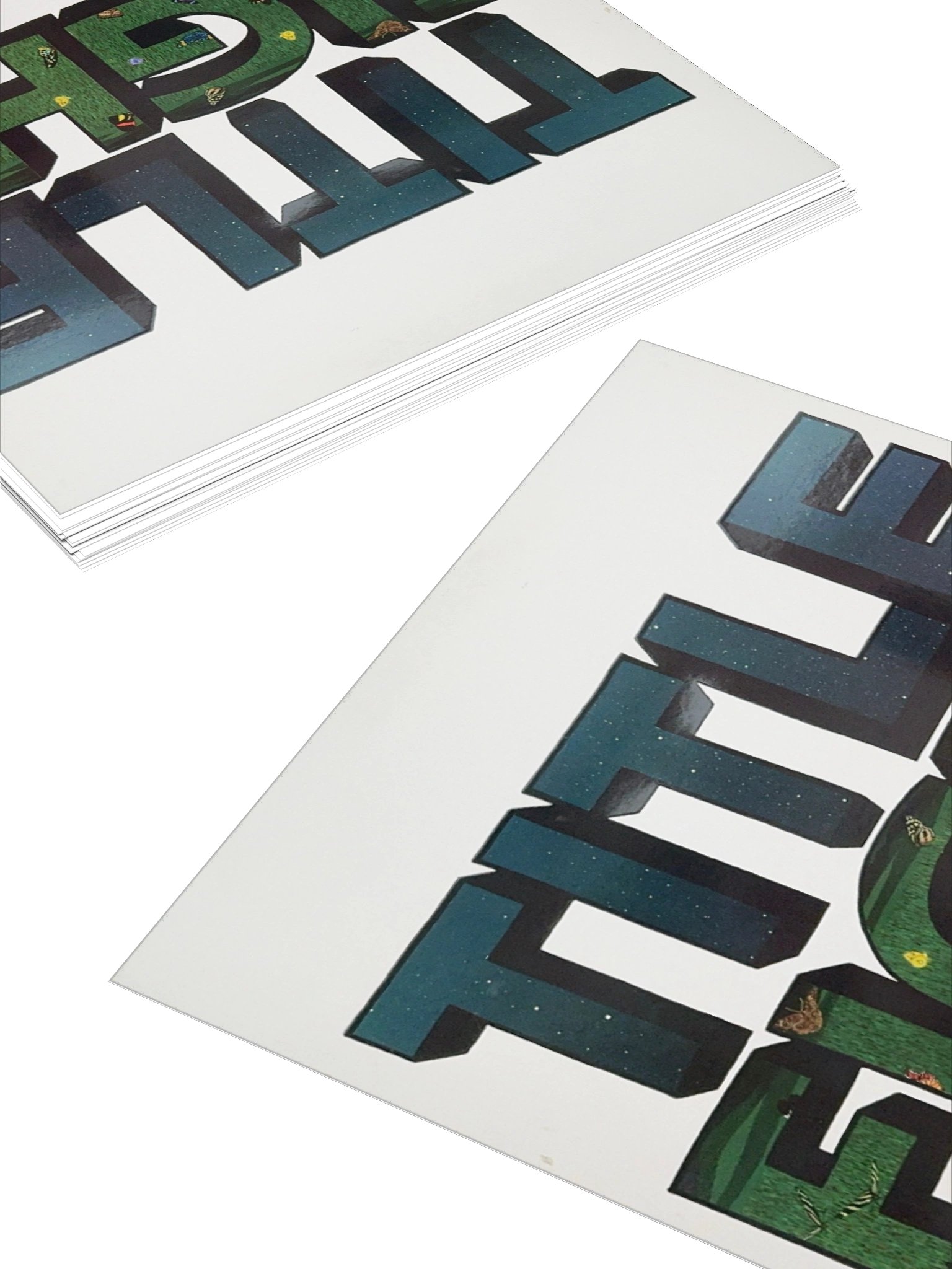Title Fight - Floral Green Sticker product image (12)