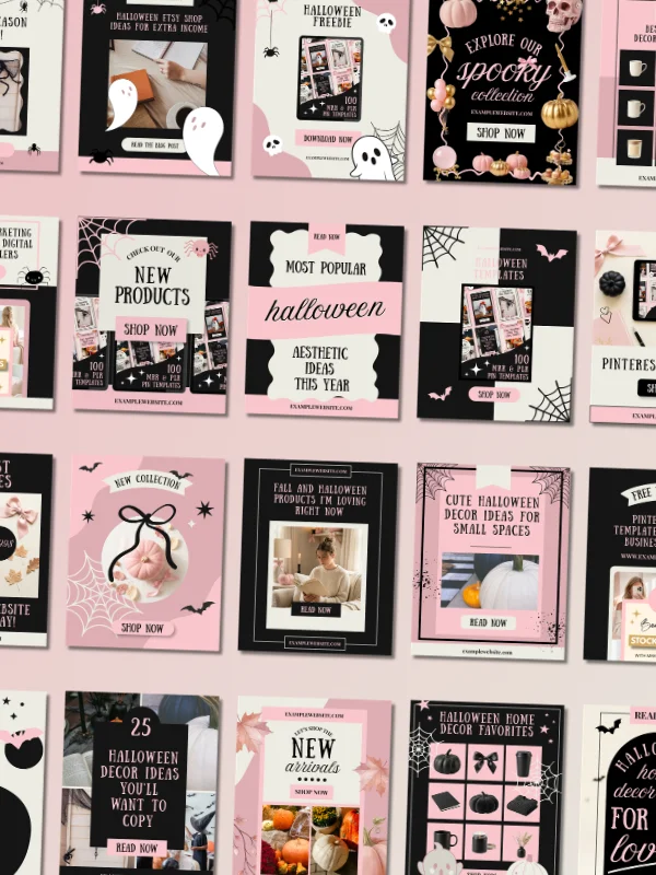 Coquette Halloween Instagram Story Templates product image (3)