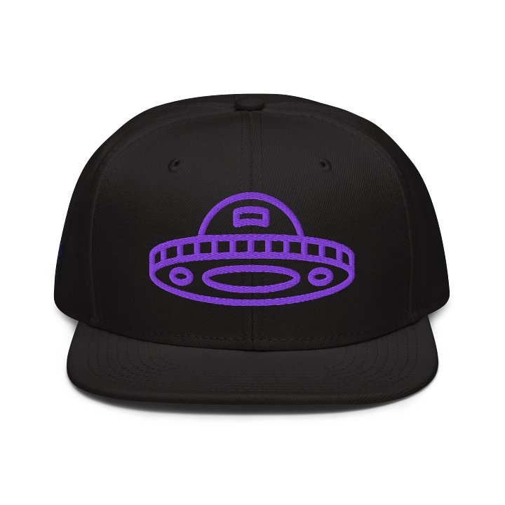 Galactic Glow Snapback Cap product image (1)