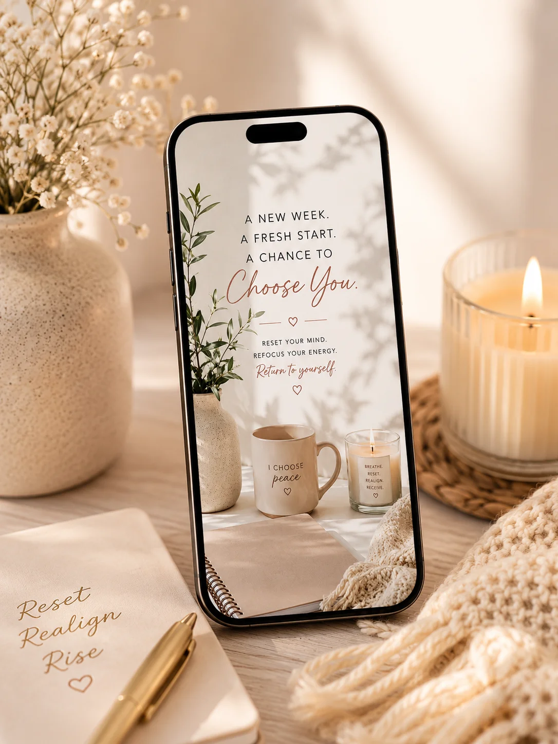 Sunday Reset Kit | A Weekly Self-Care Digital Reset Ritual for Women product image (5)
